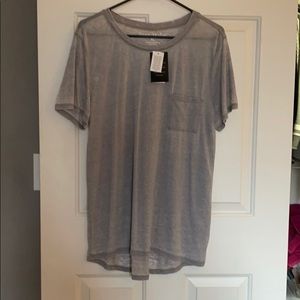 Grey casual top
